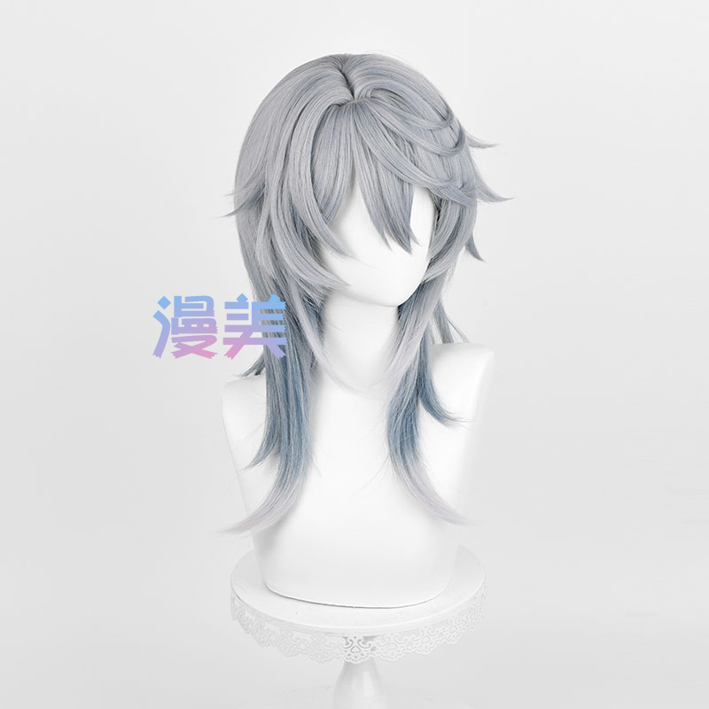 HSR niedziela peruka do cospla – Anime Cosplay Blue Hair recenzja i cena